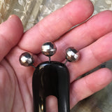 Antique Victorian Black Horn Hair Comb