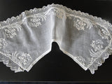 Pattern Antique 1843 Collar & Cuffs Whitework Embroidery Currants