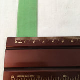 Vintage Mint Green 7/8” Satin Backed Velvet Ribbon